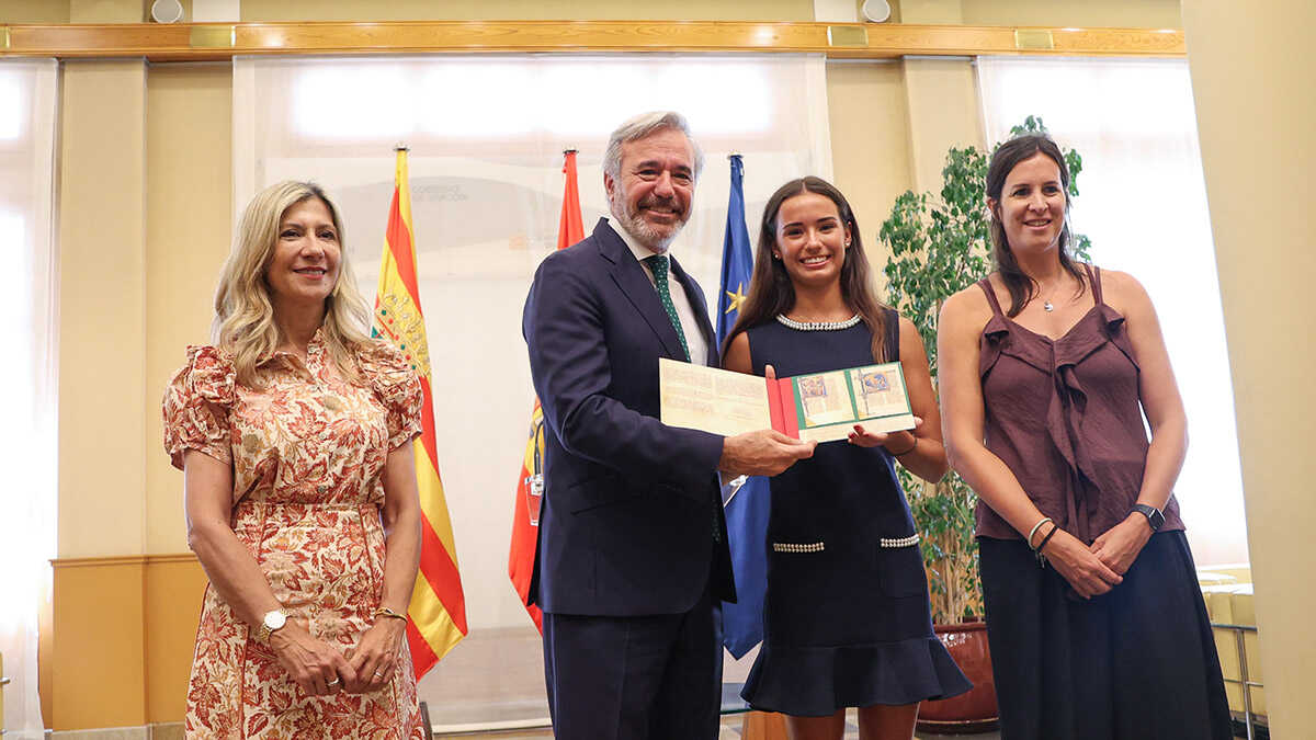 Inés Bergua recevra la Médaille du Mérite sportif d’Aragon : « C’est le plus grand honneur que je puisse recevoir »