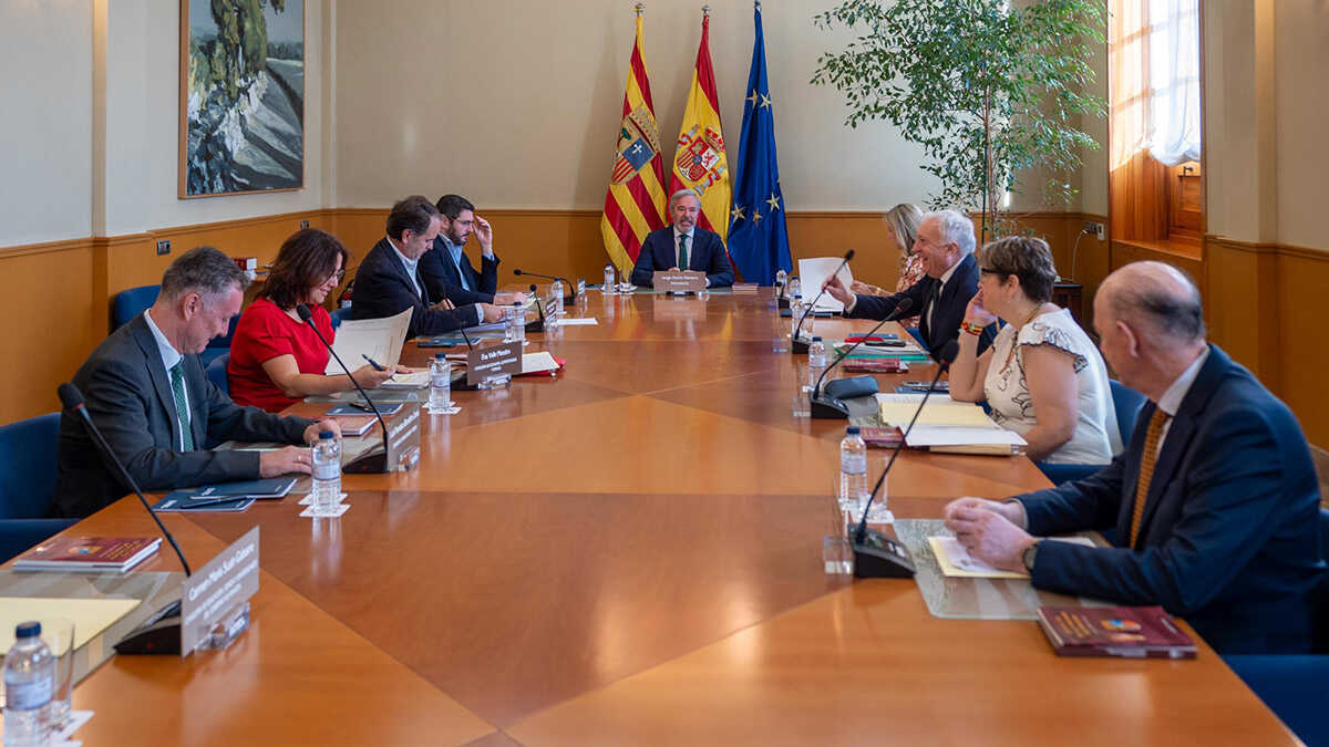 Les budgets de l’Aragon se rapprochent : le plafond de dépenses sera présenté en septembre