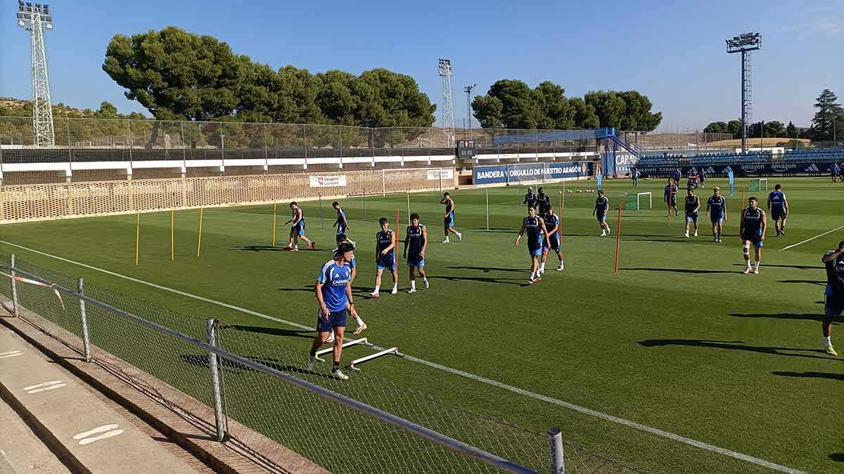 Sangalli participera aussi aux débuts du Real Zaragoza à l’Ibercaja Estadio