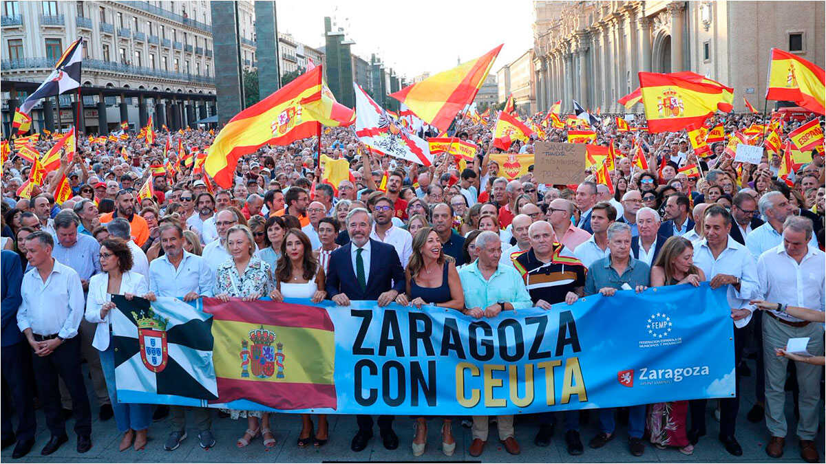 Chueca demande au gouvernement de défendre les frontières de Ceuta : « Les citoyens se sentent abandonnés »