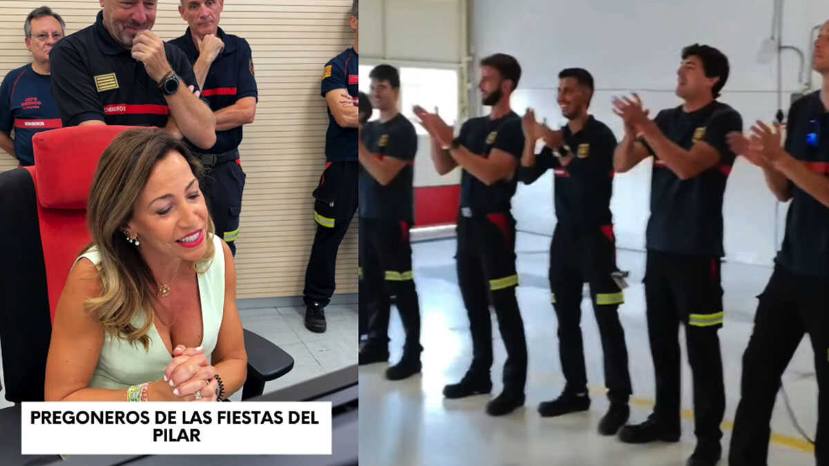 Les pompiers de Saragosse prononceront le discours d’ouverture des Fiestas del Pilar 2026