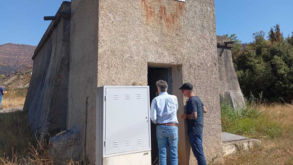 Le gouvernement d’Aragon interviendra sur les réseaux d’eau endommagés par l’incendie de Las Peñas de Riglos
