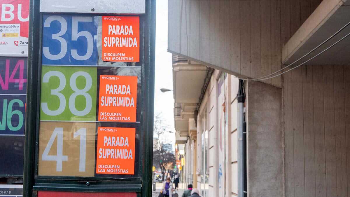 Travaux à Saragosse : déviations des lignes 35, 42 et 53 et suppression de deux arrêts