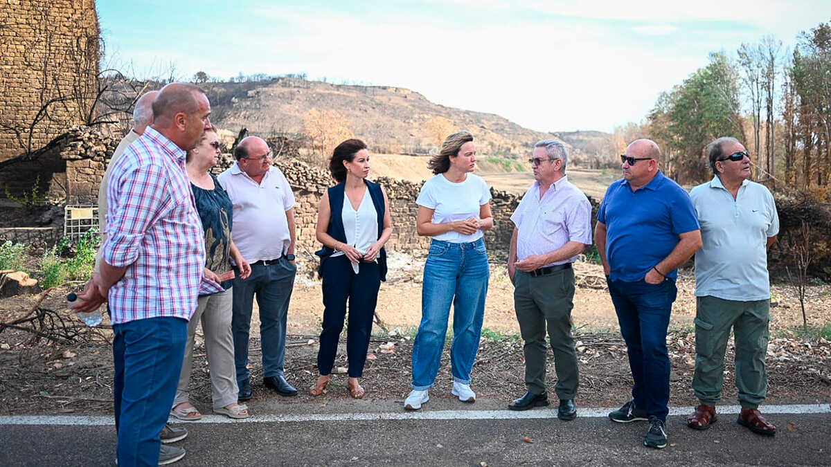 Le maire d’Asín, plus d’un mois après l’incendie des Cinco Villas : « Personne n’a organisé de réunion »