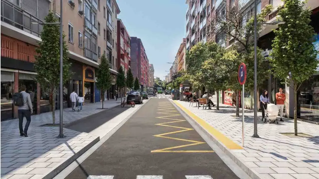 Saragosse divise en deux phases la rénovation de la rue Doctor Iranzo pour garantir la mobilité dans le quartier de Las Fuentes