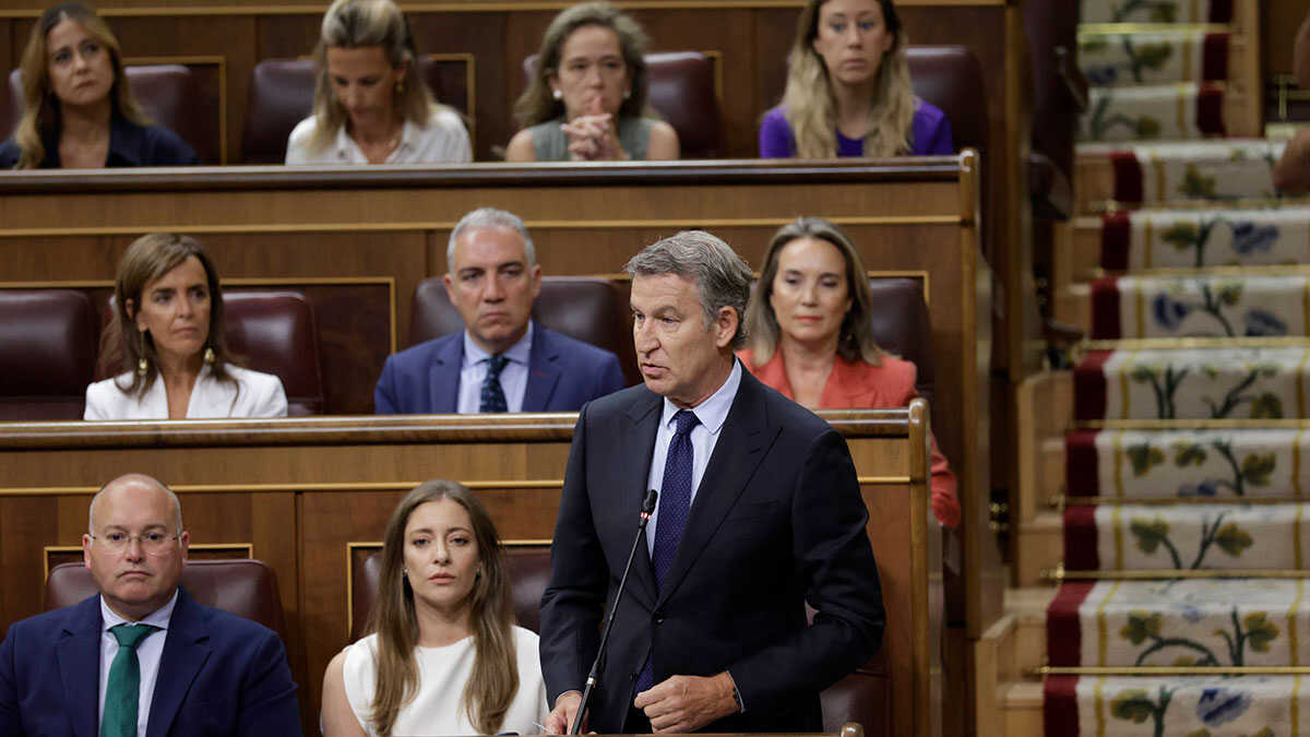 Feijóo accuse Sánchez de ne pas être un président libre : « Si le Maroc parle, vous partez »