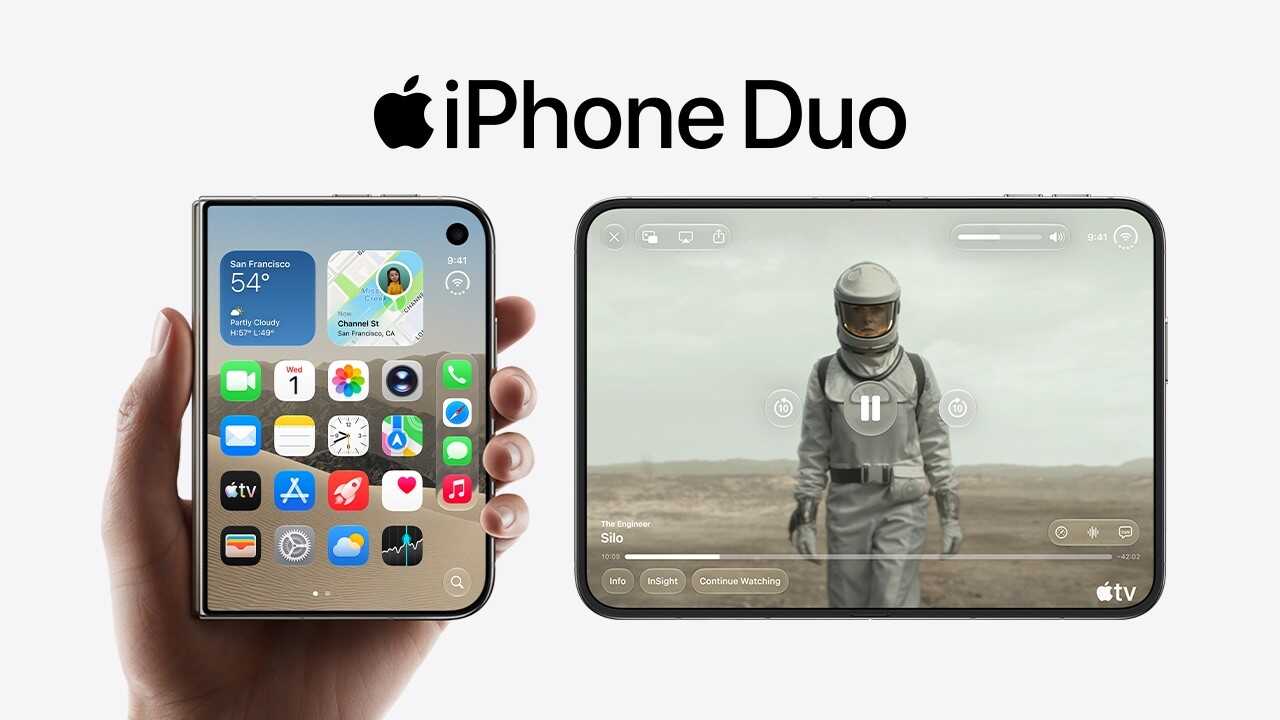 Voici l’iPhone Duo, le premier pliable d’Apple : prix et date de sortie en Espagne