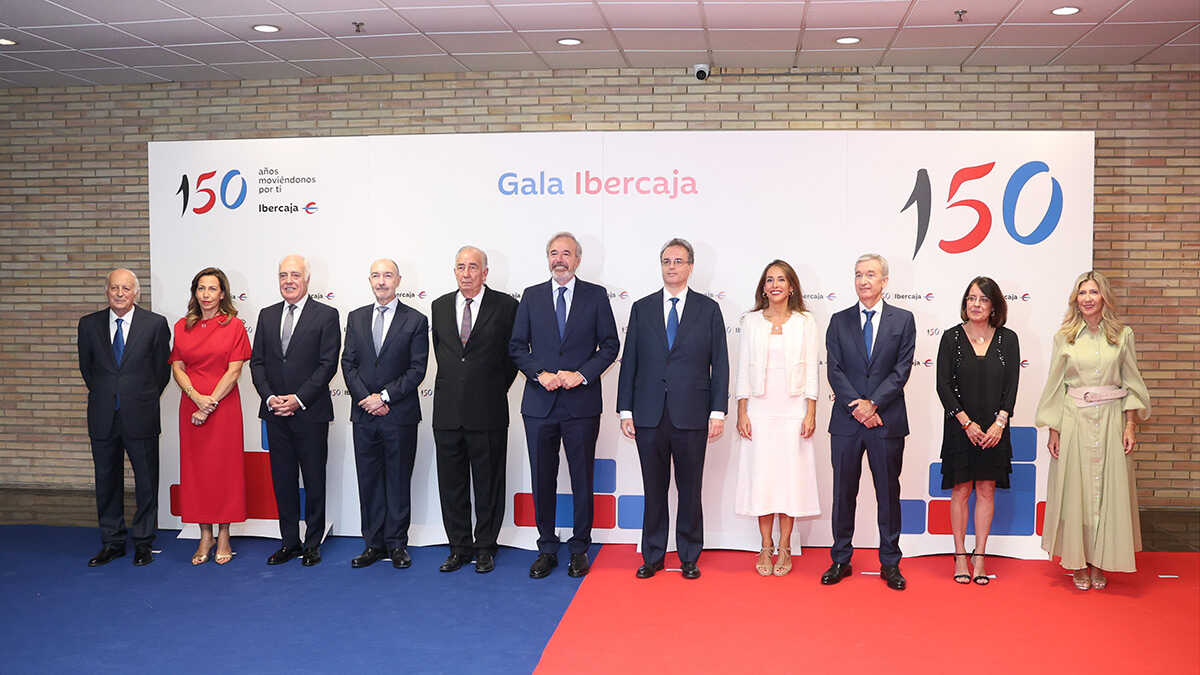 La grande soirée d’Ibercaja : 1 500 invités pour célébrer 150 ans à Saragosse