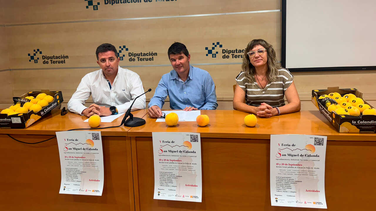 Le Bajo Aragón a rendez-vous à Calanda pour la Foire gastronomique et entrepreneuriale de San Miguel 2026
