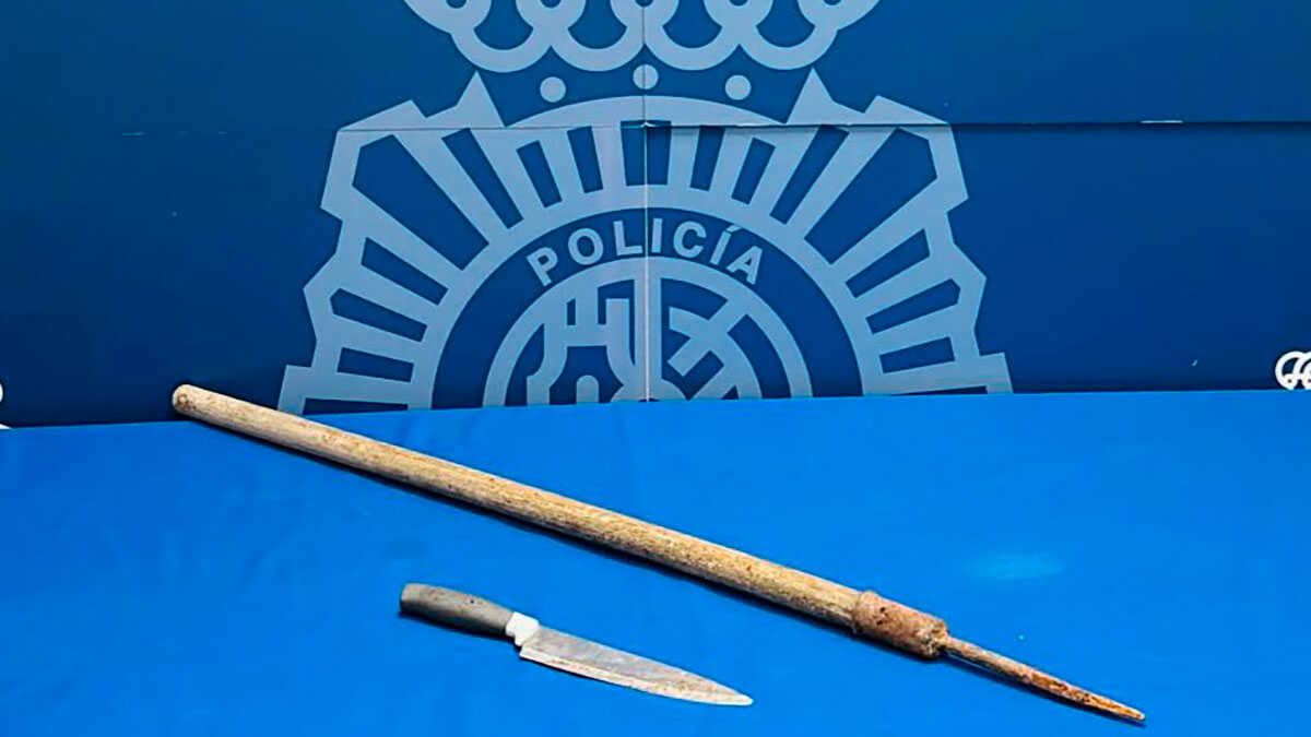 Un homme placé en détention provisoire à Huesca pour avoir menacé sa famille avec un couteau et une lance