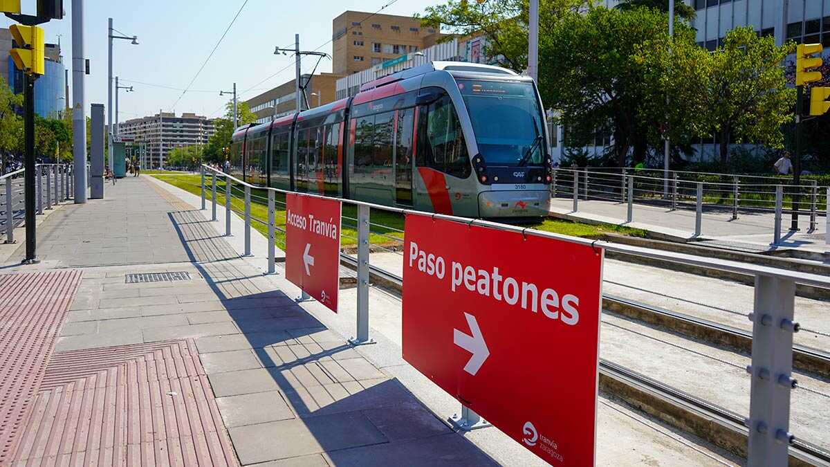 Attention si vous prenez le tramway lundi : interruption pour travaux à Valdespartera et bus de remplacement