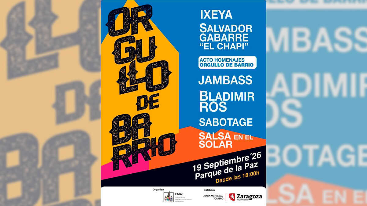 Le nouveau festival des quartiers de Saragosse arrive à La Paz : programme complet et horaires