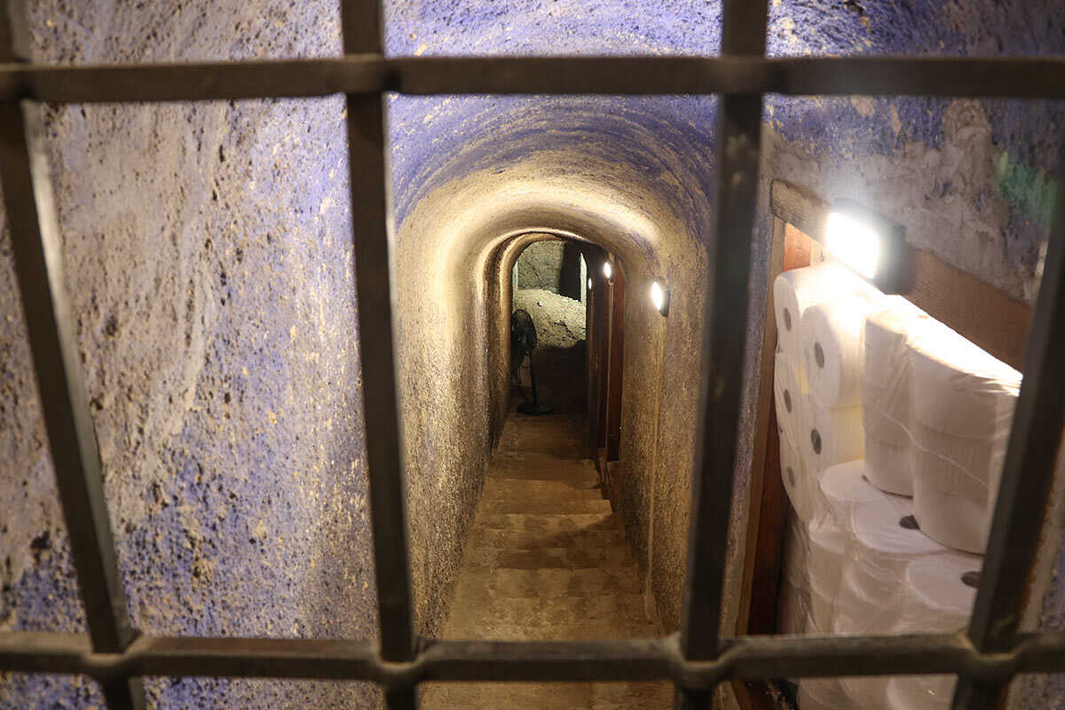 La grande cave voûtée cachée sous le centre historique de Saragosse