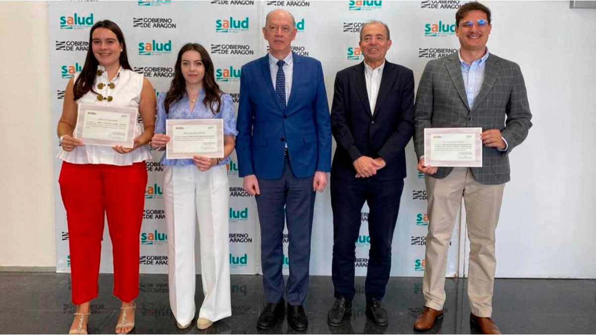Les prix « Résident exceptionnel » distinguent trois professionnels de santé en Aragon