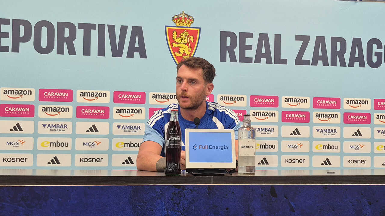 Ibai Gómez et la confiance actuelle du Real Zaragoza : « C’est un spectacle de voir l’équipe s’entraîner »