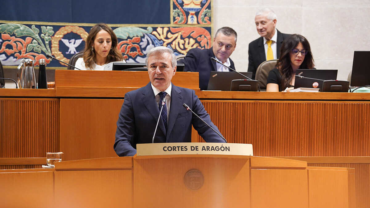 Azcón alerte : le décret sur les centres de données « met en danger » 70 milliards d’euros pour l’Aragon