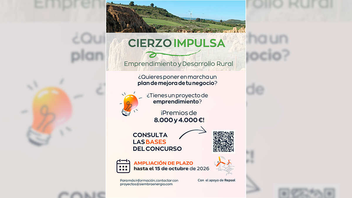 Cierzo Impulsa ouvre son appel à projets pour soutenir l’entrepreneuriat local en Aragon