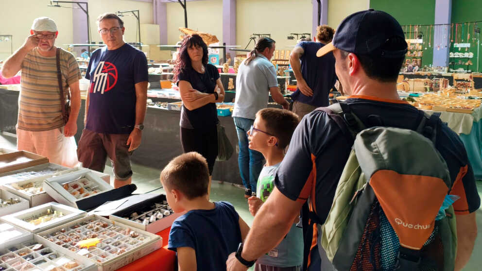 Minéraux, météorites et fossiles de dinosaures s’installent à Utrillas ce week-end