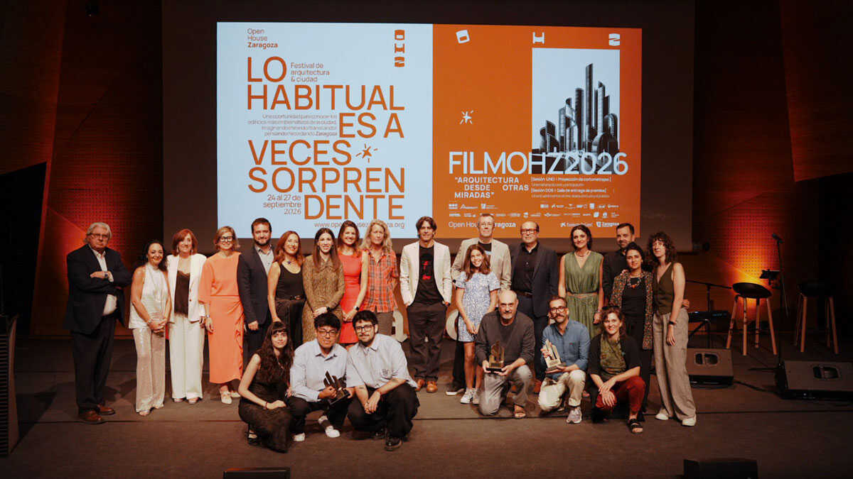 La soirée cinéma d’Open House Zaragoza sacre Miguel Ángel Lamata Prix d’honneur