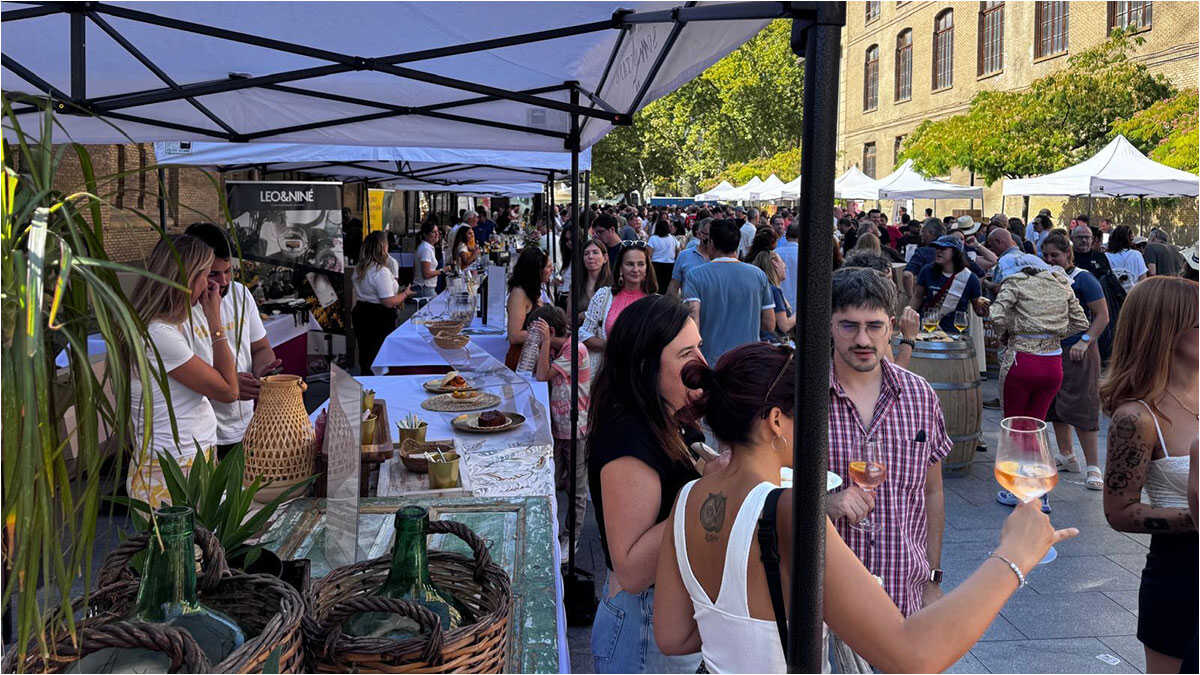 « Somontano en Ruta » triomphe à Saragosse avec une journée de vin, tapas et musique