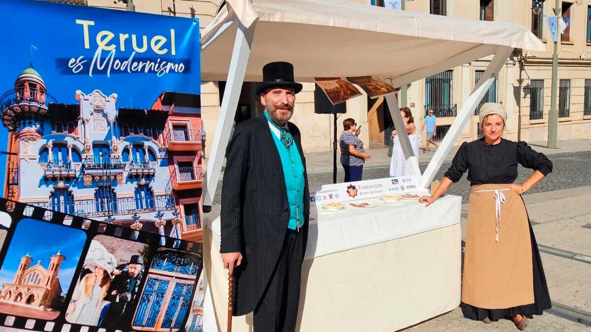 Chapeaux hauts-de-forme et costumes d’époque : Teruel célèbre l’Art nouveau à Alcoy