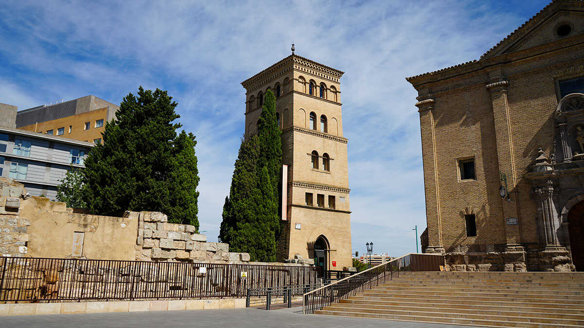 La tour de Saragosse qui appartenait à un alcazar musulman et cache un panorama à 360° entièrement gratuit