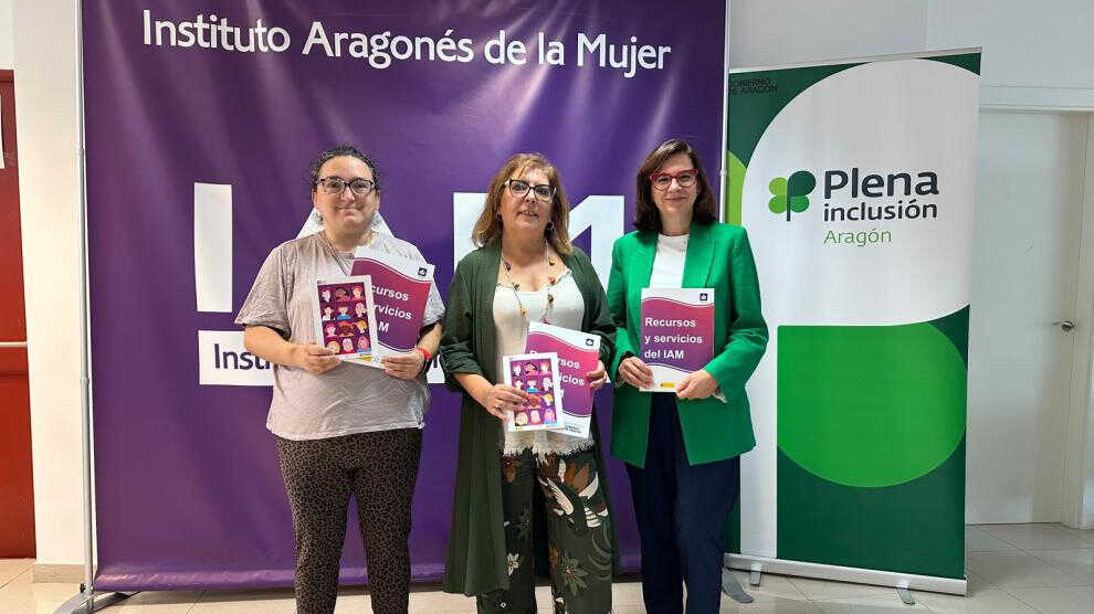 L’Aragon présente une brochure en langage facile sur les ressources de l’Institut aragonais de la femme