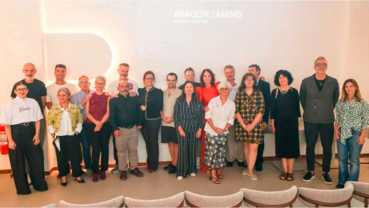 Aragón a Mano accueille dix nouveaux ambassadeurs et place l’artisanat aragonais au cœur de la décoration intérieure