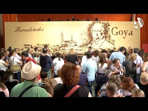 Il y a 10 ans en Aragon : Fuendetodos établissait un record Guinness avec le plus grand tableau en chocolat du monde