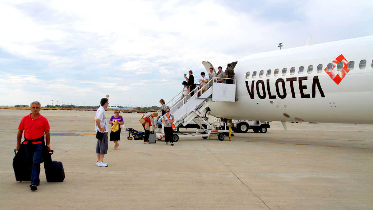 Volotea entame une procédure préventive : qu’advient-il des vols entre Saragosse et Minorque ?