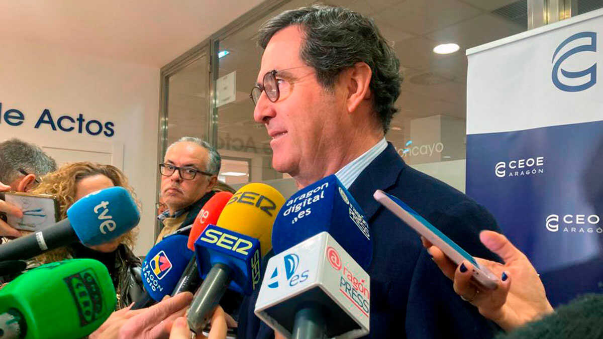 La CEOE réélit Antonio Garamendi à sa présidence pour un troisième mandat jusqu’en 2030