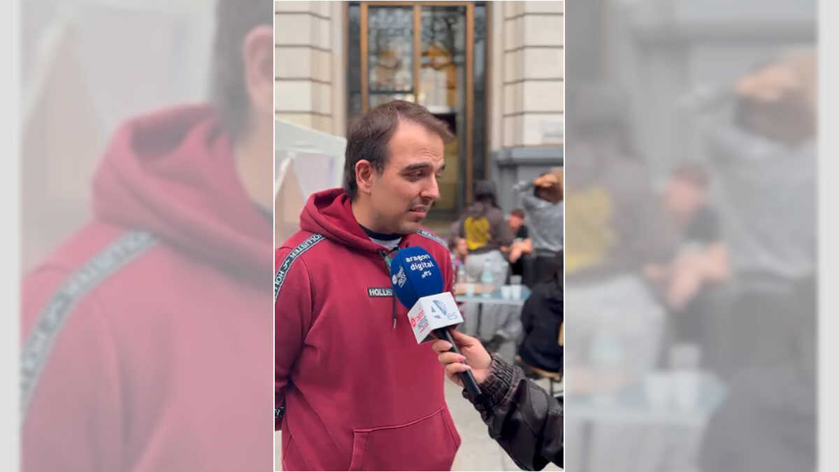 Aarón, jeune campeur sur la plaza de España : « Beaucoup de gens ont des boulots misérables, ils n’ont même pas de quoi payer un loyer »