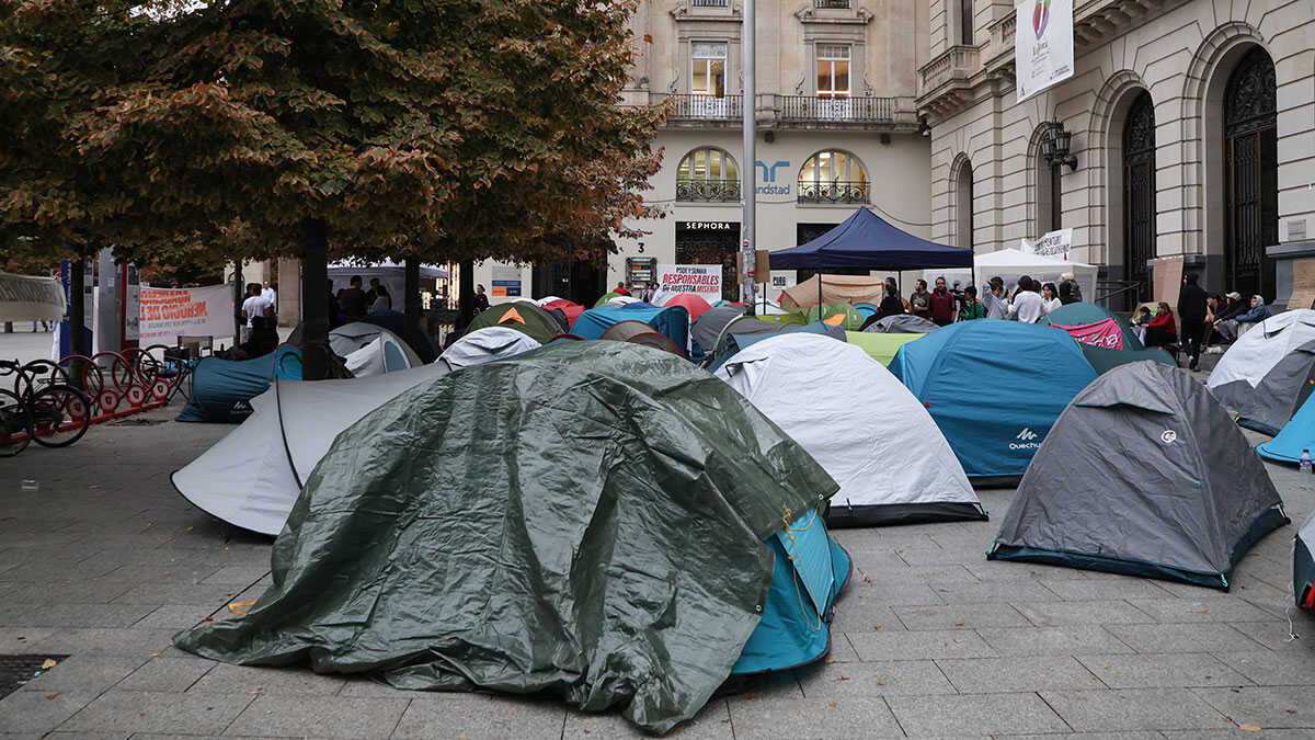 Le campement de Saragosse sera levé samedi avant la manifestation : « La lutte continue »