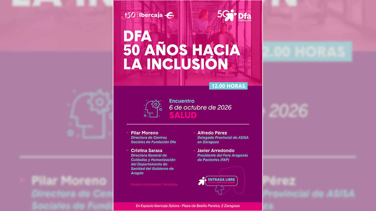 La Fondation Dfa débat à Saragosse sur l’accessibilité et les soins aux personnes handicapées