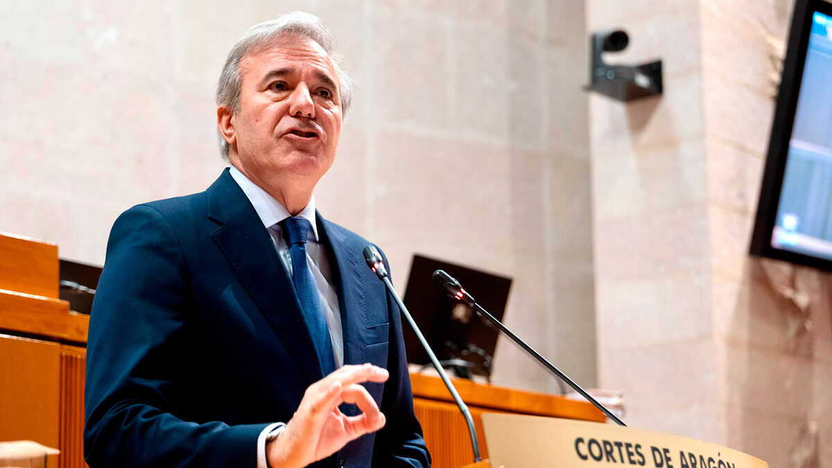 Jorge Azcón annonce 52 millions pour construire des logements dans le budget 2027