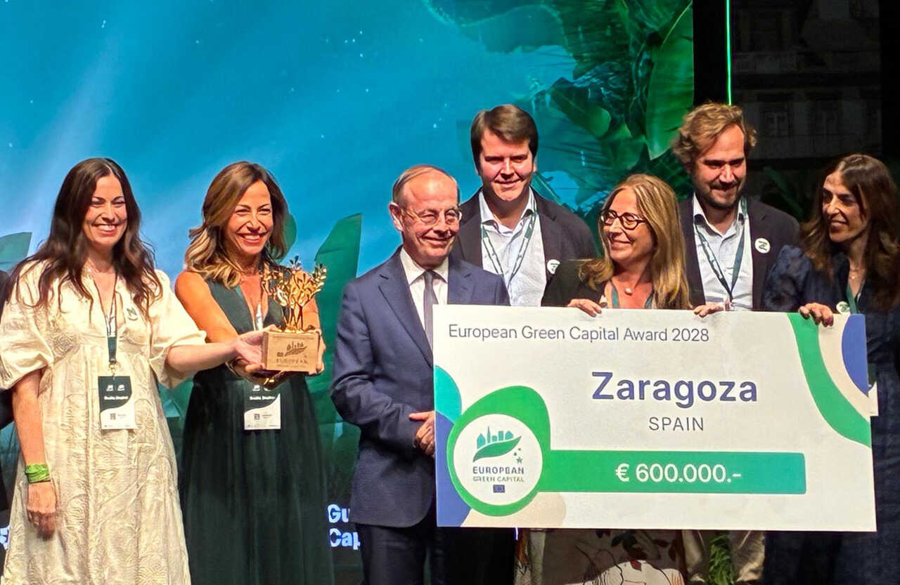Fête à Guimarães : Zaragoza est déjà Capitale verte européenne 2028