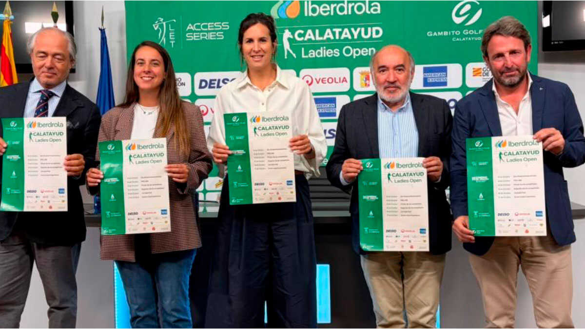 Une centaine de golfeuses professionnelles disputeront l’Iberdrola Calatayud Ladies Open