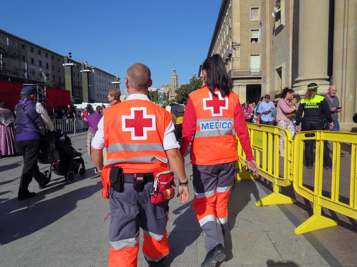 Les premières heures du Pilar donnent lieu à 46 interventions à Saragosse et sept transferts à l’hôpital