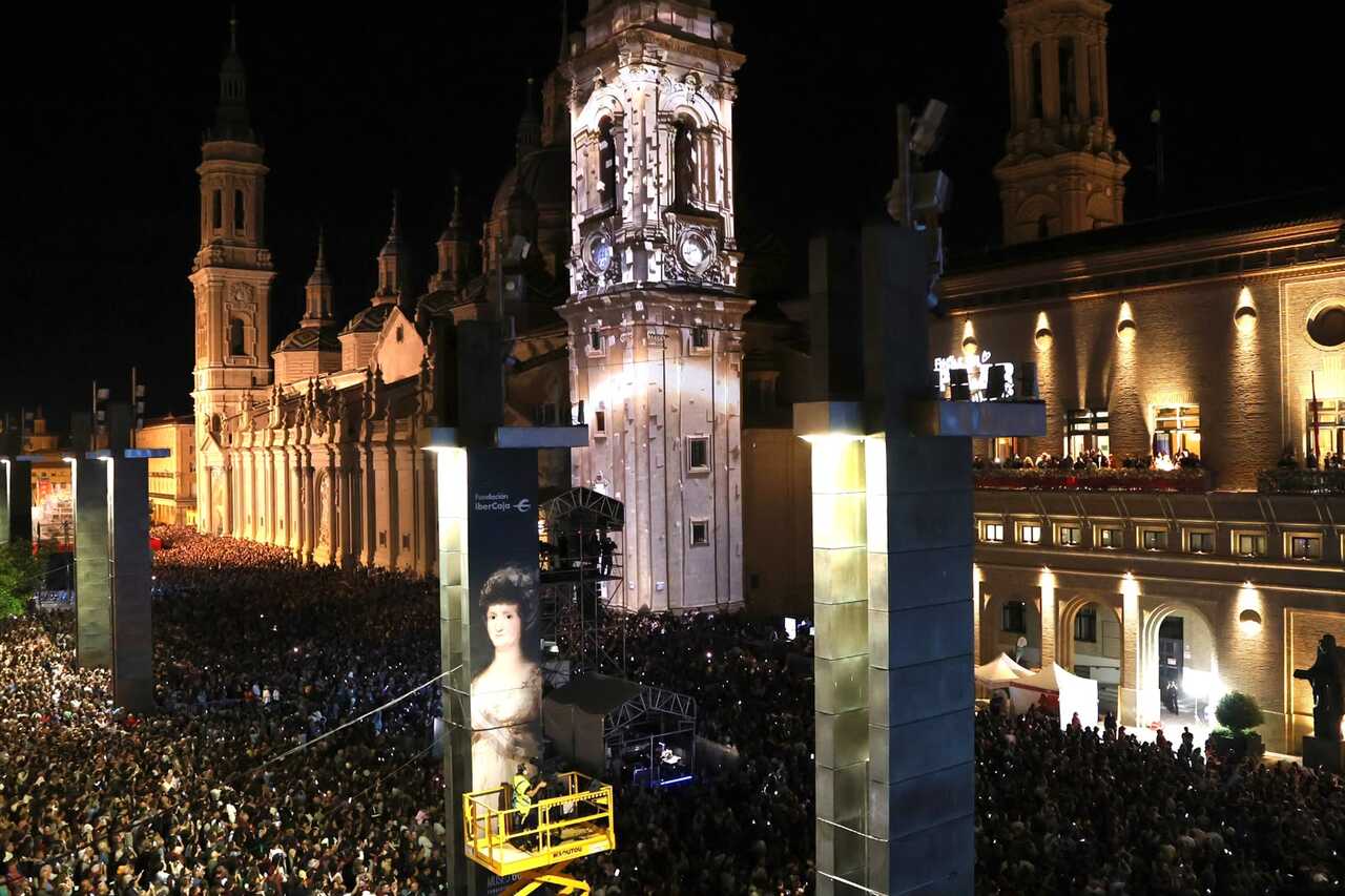 Le mapping vidéo du Pilar aura de nouvelles séances à Saragosse : dates et horaires