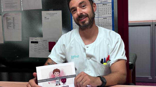 Un infirmier de Huesca crée 48 contes pour aider les enfants à ne plus avoir peur de l’hôpital