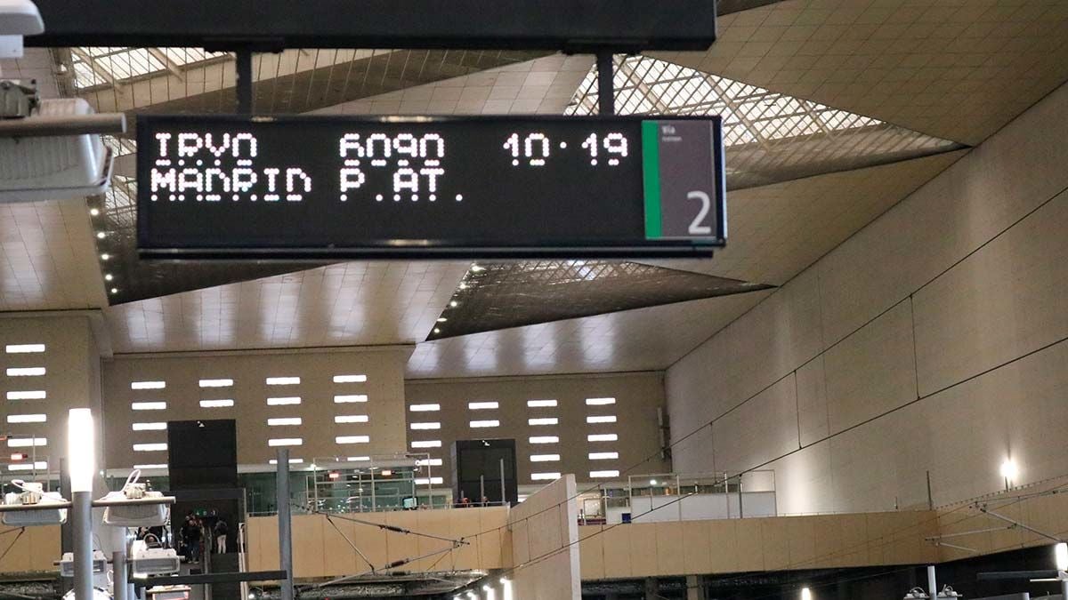 Iryo annule ce mercredi quatre trains entre Madrid et Barcelone avec arrêt à Saragosse