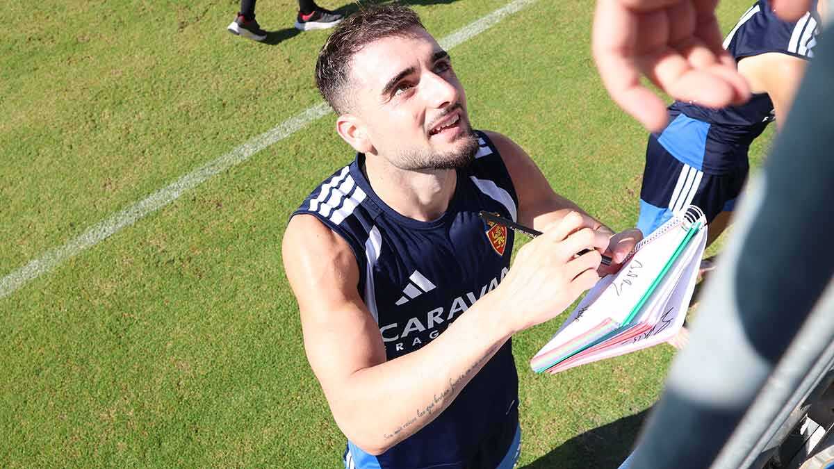 Marcos Cuenca : « Nous sommes le Real Zaragoza et où que nous allions, nous devons gagner »