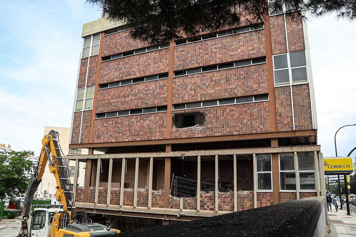 La démolition de l’ancien bâtiment des Postes de Saragosse se poursuivra après le rejet judiciaire