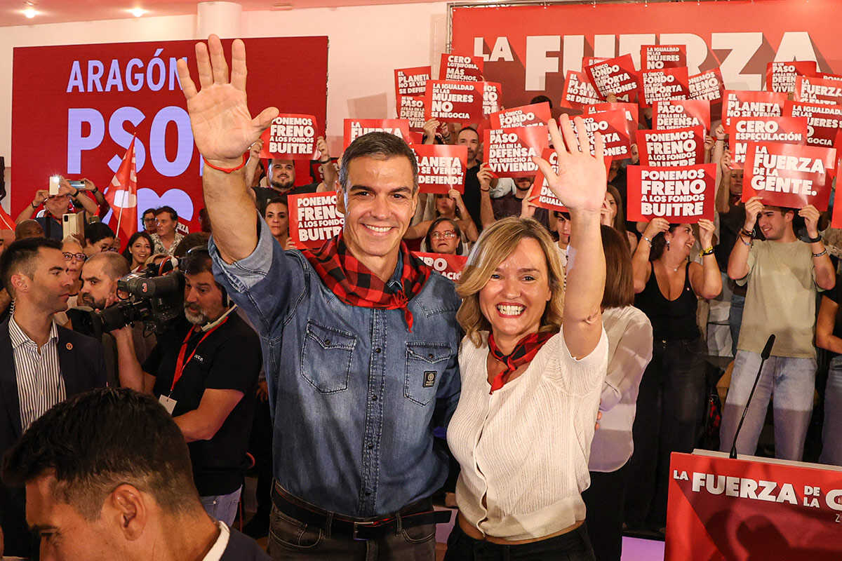 Sánchez à Saragosse : « Les petits-enfants de l’exil ont le même droit de vote que ceux du franquisme »