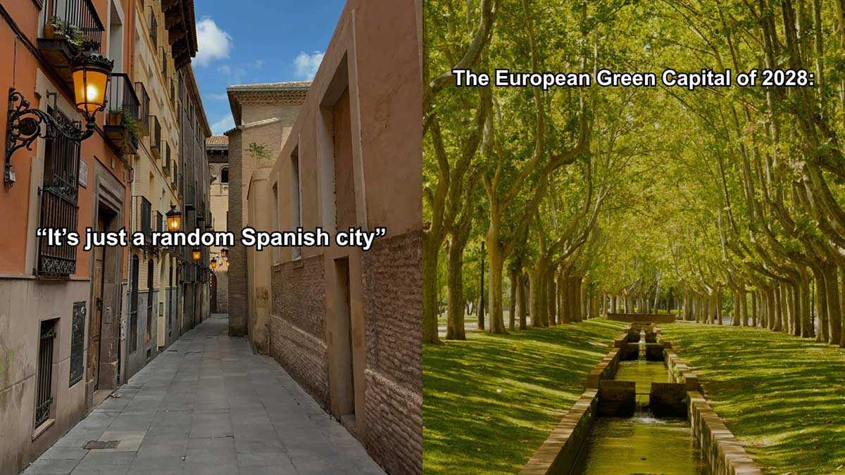 La publication virale et ironique qui met Zaragoza en valeur : « C’est juste une ville espagnole comme une autre »
