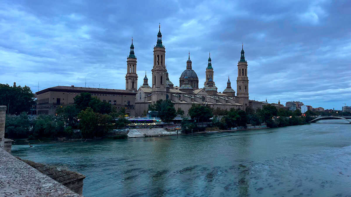 Les fêtes du Pilar s’achèvent sous la pluie, le cierzo et une forte baisse des températures en Aragon