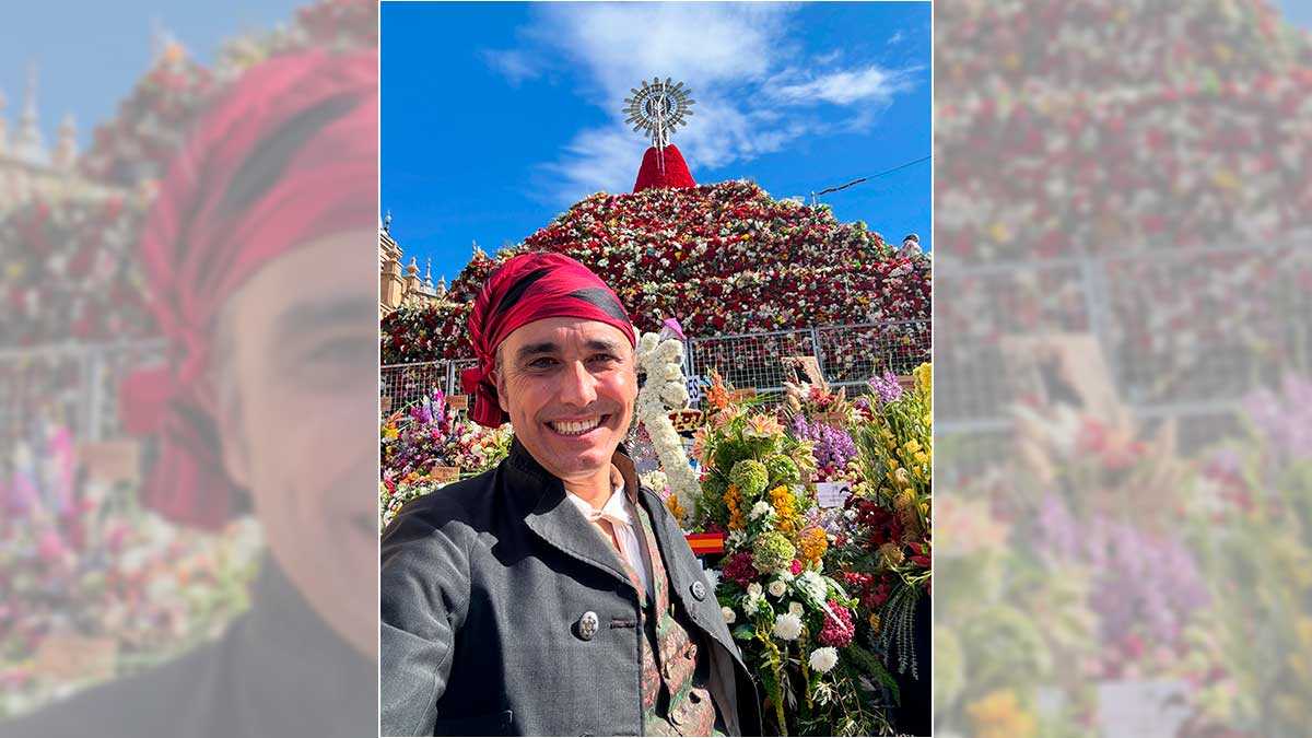 L’acteur Canco Rodríguez témoigne de son affection pour Saragosse après avoir participé à l’Offrande du Pilar en costume baturro