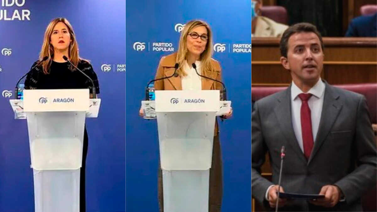 Rocío Divar, Ana Alós et Alberto Herrero, têtes de liste du PP à Saragosse, Huesca et Teruel