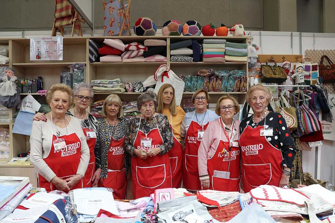 Un nouveau stand de produits ibériques, jotas et solidarité : le Rastrillo Aragón revient à la Sala Multiusos avec vêtements, jouets et livres