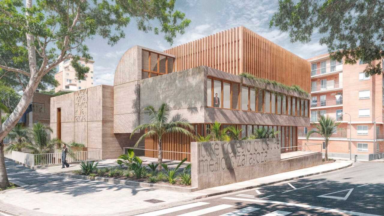 Voici à quoi ressemblera le nouveau siège du Collège des médecins de Saragosse après sa rénovation complète